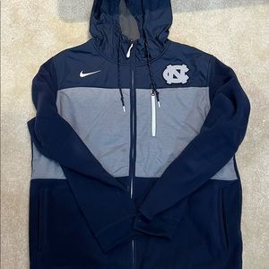 Unc Zip Up Jacket. Blue, Size: L